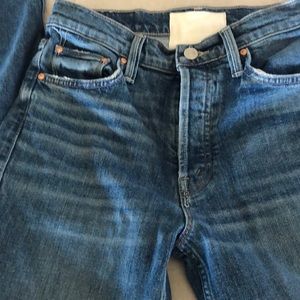 MOTHER Denim jeans Tomcat  Running with scissors size 27 EUC worn once
